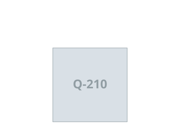 Speisekarte Q-210: 210x210 / 420x210 mm (D3)