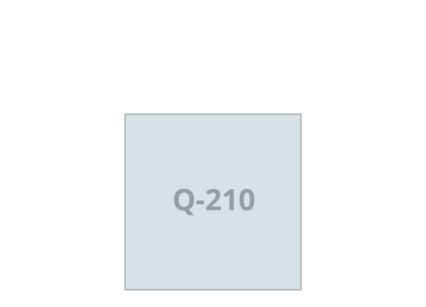 Speisekarte Q-210: 210x210 / 420x210 mm (D2)