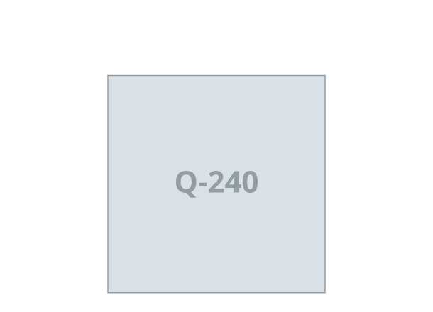 Broschüre Q-240 - Standard: 240x240 mm - Softcover / Fadenheftung (D3X)