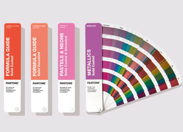 Pantone-Fächer