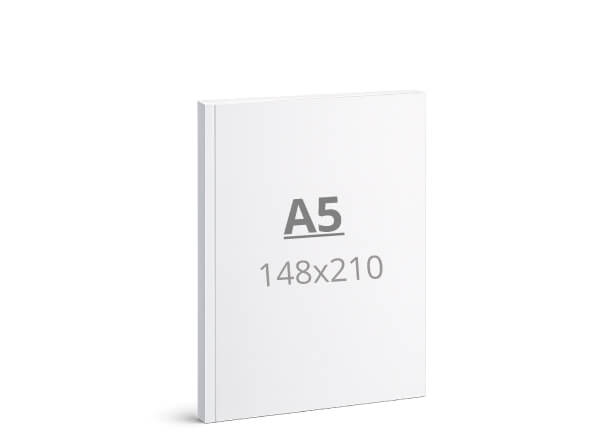 Broschüre A5: 148x210 mm - Softcover / geleimt (D8)