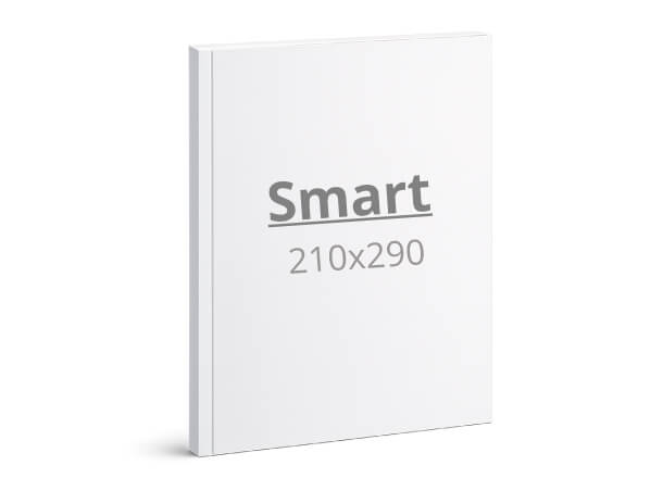 Broschüre Smart: 210x290 mm - Softcover / geleimt (D5X)