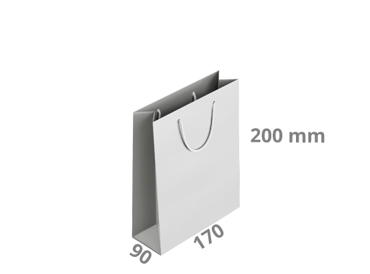 Geschenktasche - Hochformat: 170x90x200 mm (D1)
