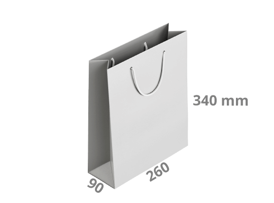 Geschenktasche - Hochformat: 260x90x340 mm (D1X)