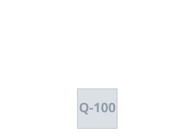 Broschüre Q-100: 100x100 mm (D24)